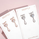 Sparkle And Shine Love Earrings [Two-two]
