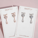 Sparkle And Shine Love Earrings [Two-two]
