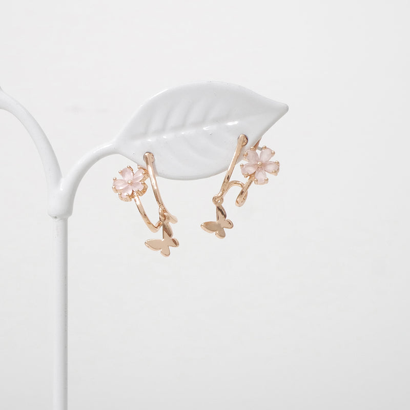 Cherry Blossom And You Earrings [Two-two]