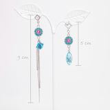 Blue Sapphire Cocktail Earrings [Cocktail Collection]