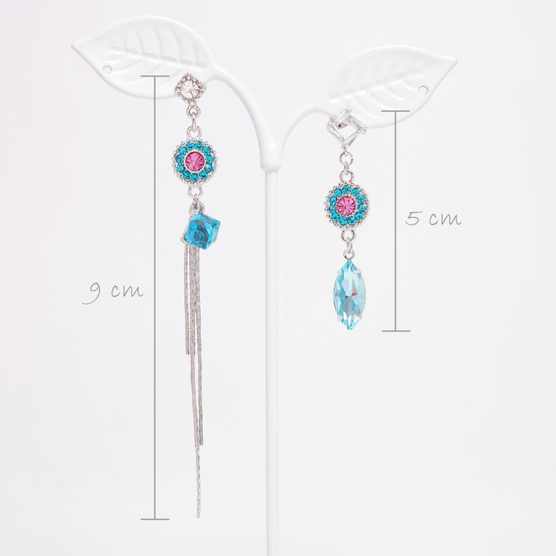 Blue Sapphire Cocktail Earrings [Cocktail Collection]