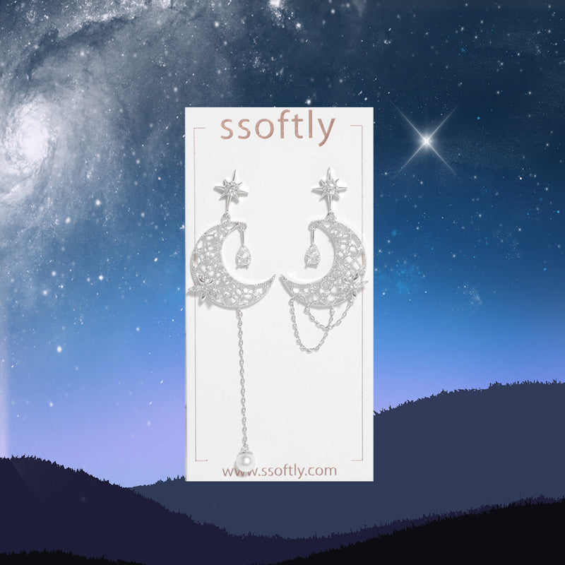 Debussy Moonlight Earrings [CLOY Collection]