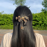 You And The Dried Rose Chiffon Hair-Pin