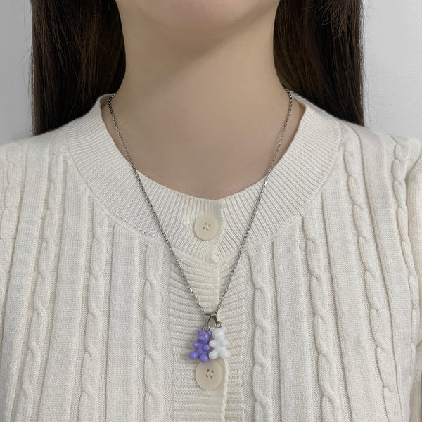 Square Link Chain Necklace