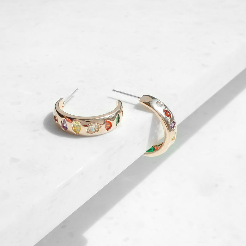Arabian Night Jewel Earrings [Two-two]
