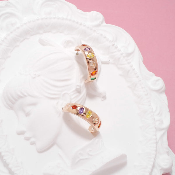 Arabian Night Jewel Earrings [Two-two]