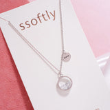 The Legend Of The Sea In Jeju Simple Necklace [My Jeju]