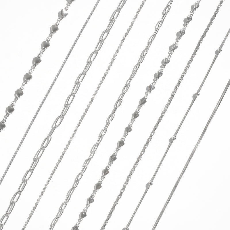 Rounded Snake Chain Necklace