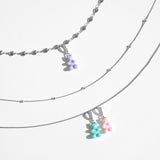 Silver Ball Chain Necklace