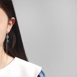 Blue Sapphire Cocktail Earrings [Cocktail Collection]