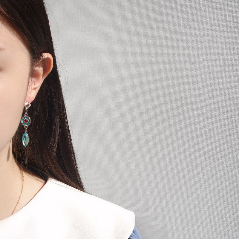 Blue Sapphire Cocktail Earrings [Cocktail Collection]