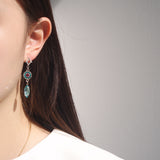 Blue Sapphire Cocktail Earrings [Cocktail Collection]