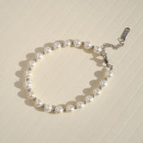 Tattoo Pearl & Ball Bracelet