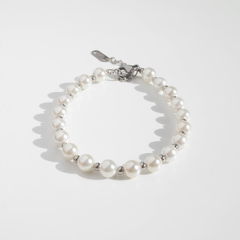 Tattoo Pearl & Ball Bracelet