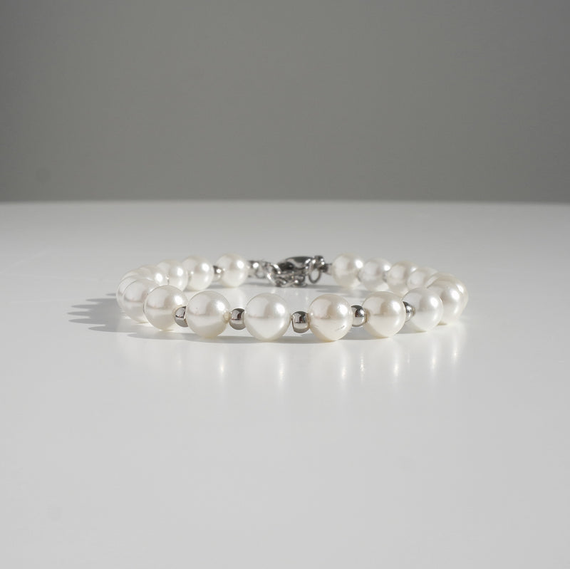 Tattoo Pearl & Ball Bracelet