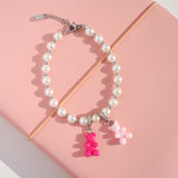 Tattoo Pearl & Ball Bracelet