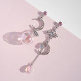 Pousse Cafe Earrings In Blossom pink [Cocktail Collection]