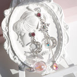 Pousse Cafe Earrings In Blossom pink [Cocktail Collection]