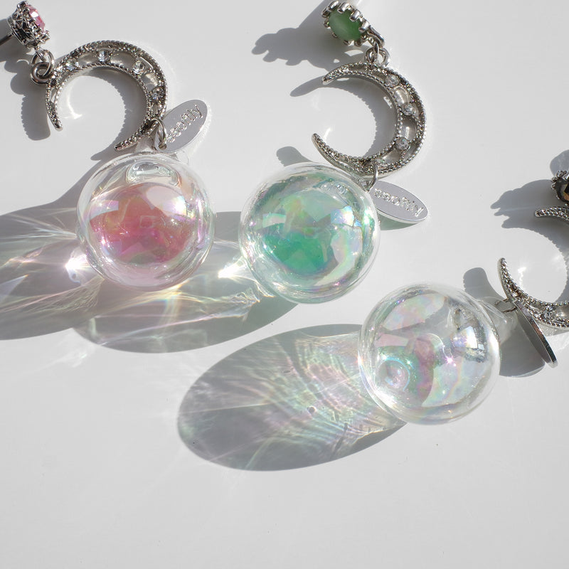Pousse Cafe Earrings In Blossom pink [Cocktail Collection]