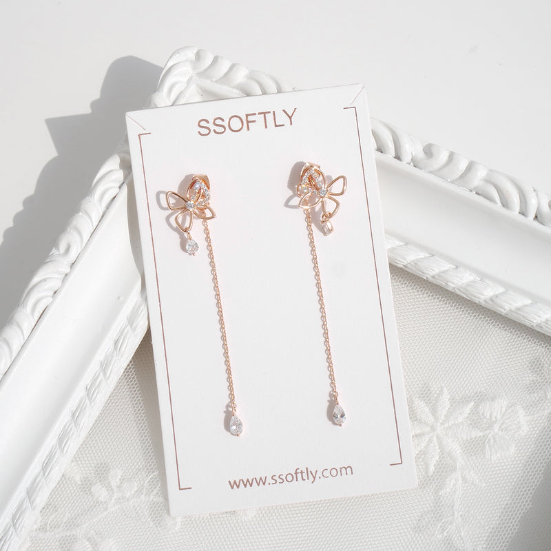 Under The Cherry Blossom Earrings [Business Proposal]