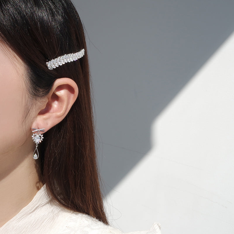 Sparkle And Shine Love Earrings [Two-two]