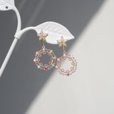 The hill of Flowers Earrings [Two-two]