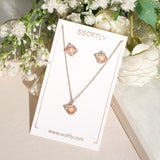 Morning Bloom Earrings/Necklace Set