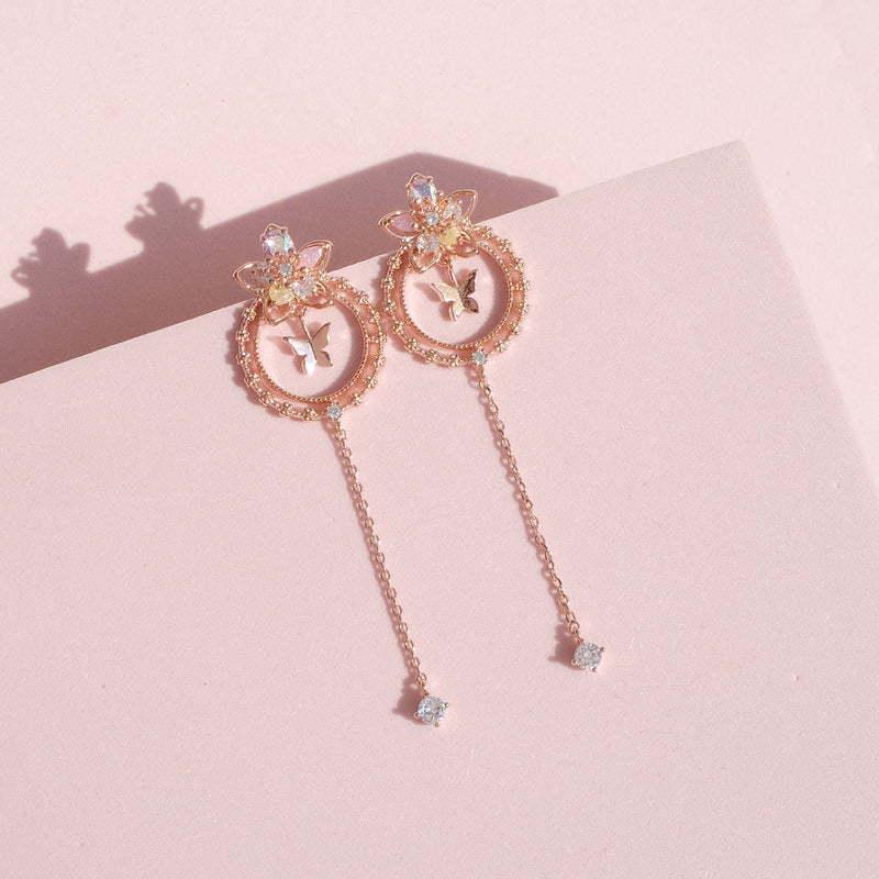 Secret Garden Earrings/Necklace