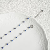 Tattoo Lapis Lazuli Chain Necklace