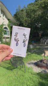 My First Garden Earrings [Flower Shower]