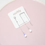 Falling Rain Drop Earrings [Over The Rainbow Collection]
