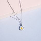 Tattoo Stainless Steel Daisy Daisy Necklace