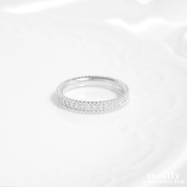 Mon Cher Band Ring [925 Silver]