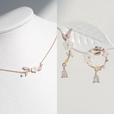 Anna Sea Shell Floria Set In Rose Gold up to10%